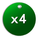 x4倍